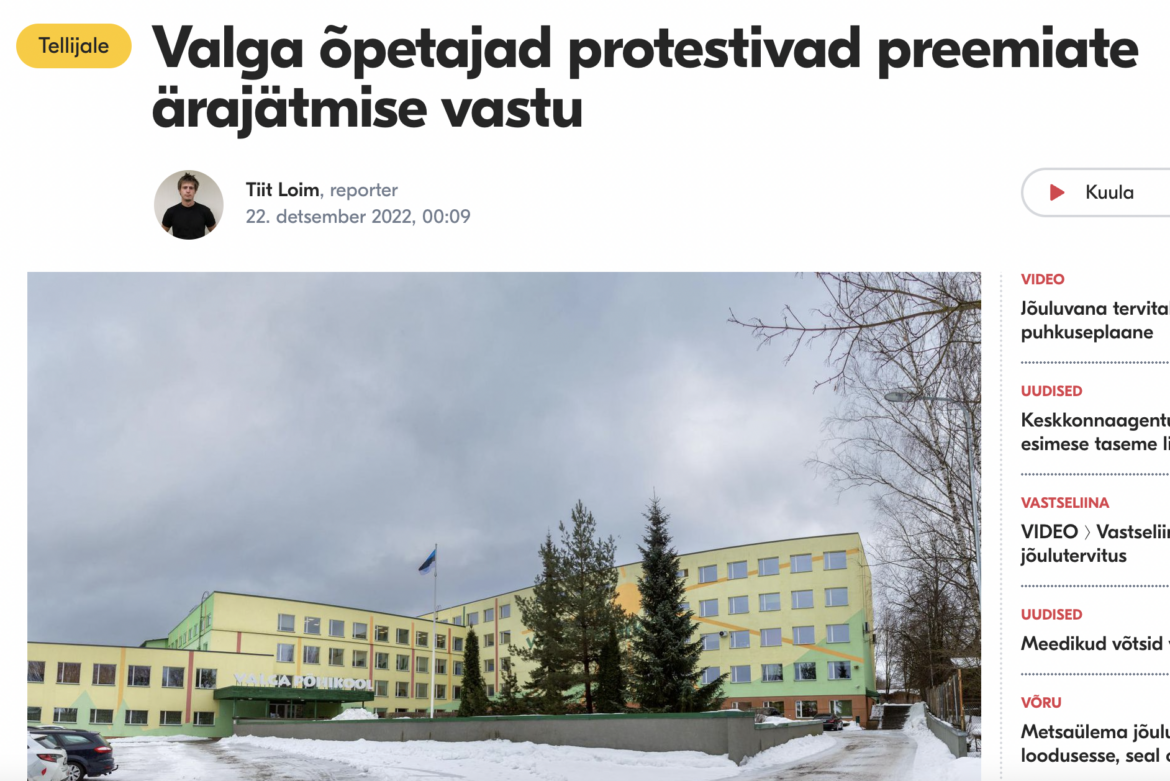 JUHTIMISPANKROT VALGA VALLAS |  Miks me oma inimesi ei väärtusta?